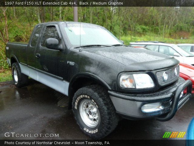 1997 Ford F150 XLT Extended Cab 4x4 in Black