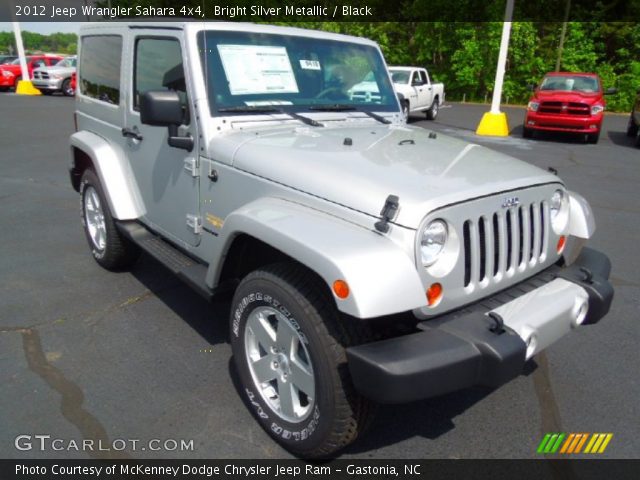 2012 Jeep Wrangler Sahara 4x4 in Bright Silver Metallic