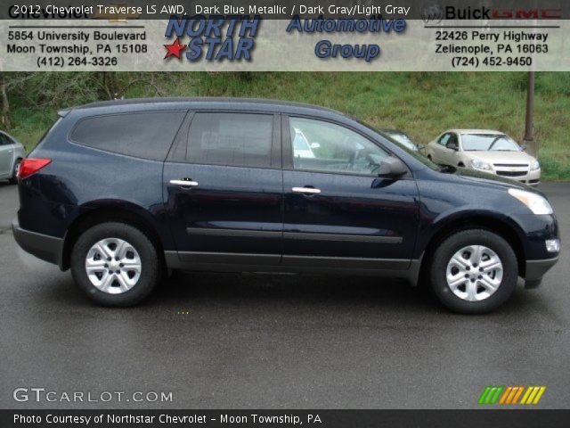 2012 Chevrolet Traverse LS AWD in Dark Blue Metallic