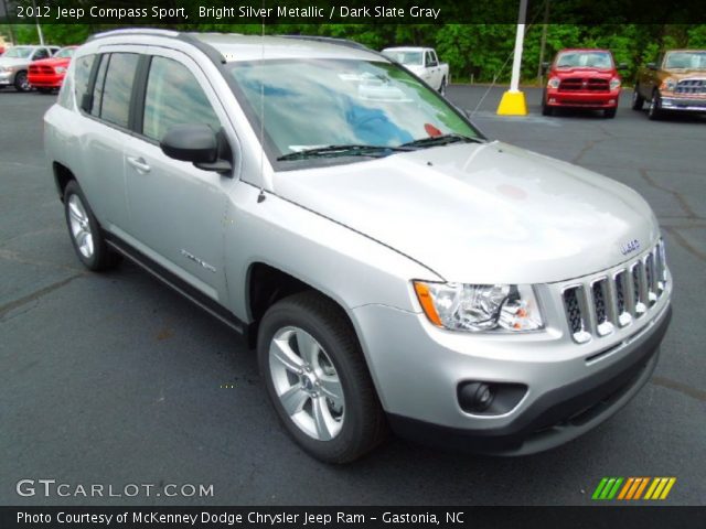2012 Jeep Compass Sport in Bright Silver Metallic