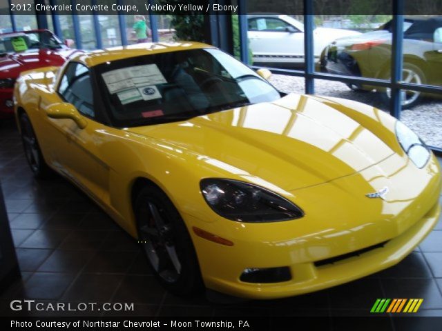 2012 Chevrolet Corvette Coupe in Velocity Yellow