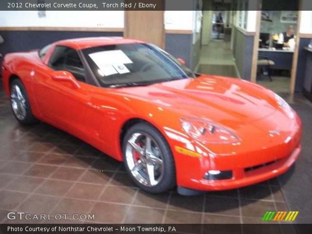 2012 Chevrolet Corvette Coupe in Torch Red