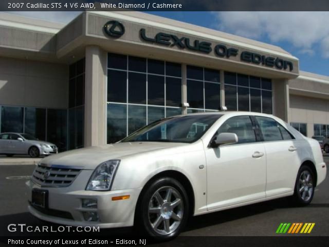 2007 Cadillac STS 4 V6 AWD in White Diamond