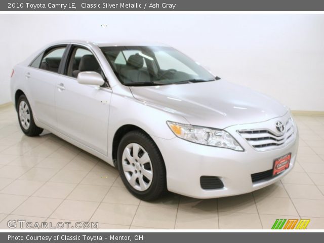 2010 Toyota Camry LE in Classic Silver Metallic