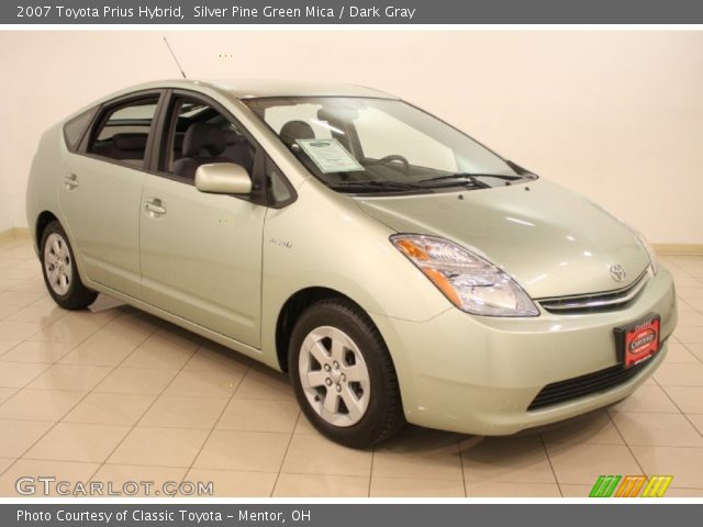 2007 Toyota Prius Hybrid in Silver Pine Green Mica