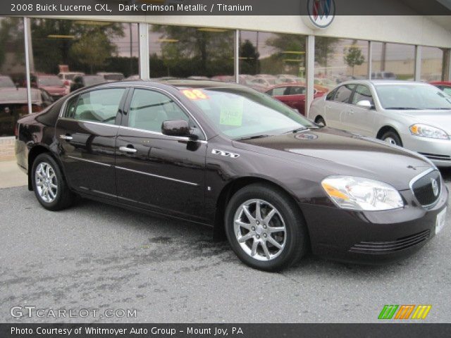 2008 Buick Lucerne CXL in Dark Crimson Metallic