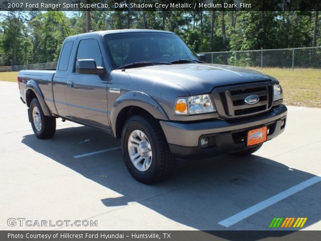 2007 Ford Ranger Sport SuperCab in Dark Shadow Grey Metallic