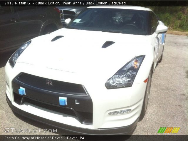 2013 Nissan GT-R Black Edition in Pearl White