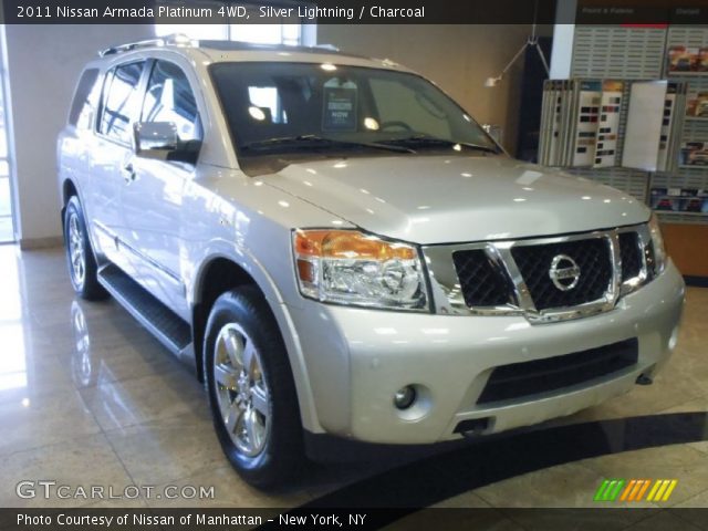2011 Nissan Armada Platinum 4WD in Silver Lightning