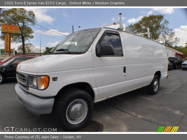 2002 Ford E Series Van E350 Cargo in Oxford White