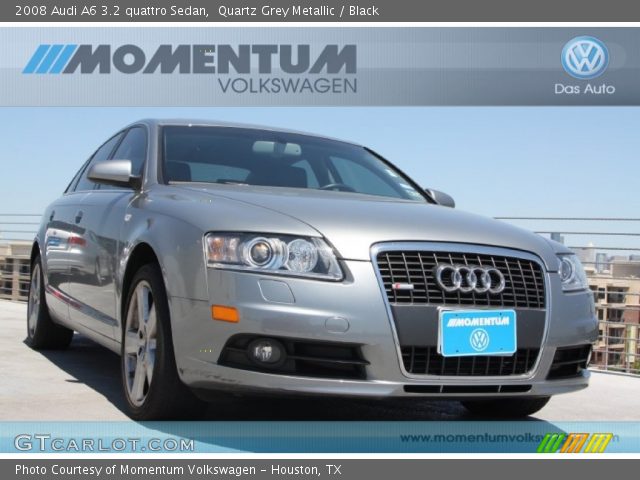 2008 Audi A6 3.2 quattro Sedan in Quartz Grey Metallic