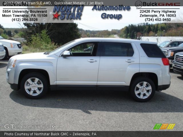 2012 GMC Terrain SLE AWD in Quicksilver Metallic