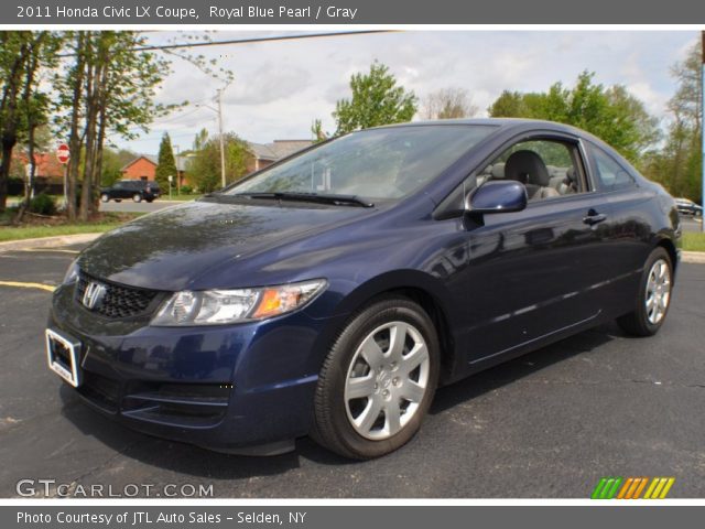 2011 Honda Civic LX Coupe in Royal Blue Pearl