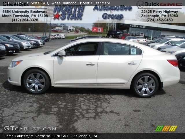 2012 Buick LaCrosse FWD in White Diamond Tricoat