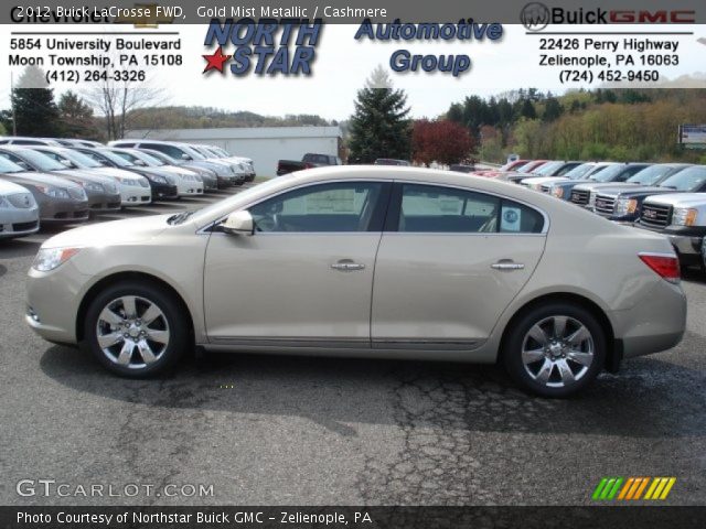 2012 Buick LaCrosse FWD in Gold Mist Metallic