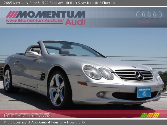 2005 Mercedes-Benz SL 500 Roadster in Brilliant Silver Metallic