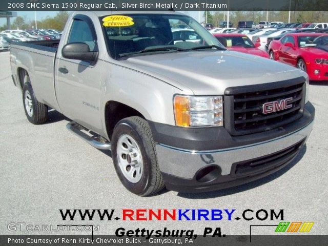 2008 GMC Sierra 1500 Regular Cab in Silver Birch Metallic