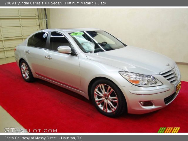 2009 Hyundai Genesis 4.6 Sedan in Platinum Metallic