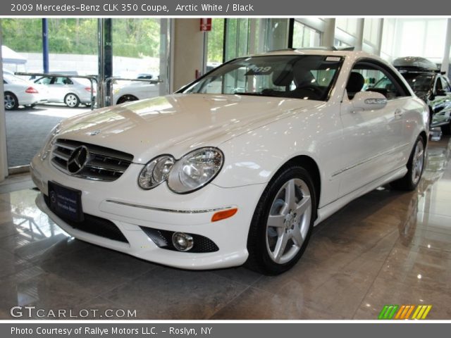 2009 Mercedes-Benz CLK 350 Coupe in Arctic White