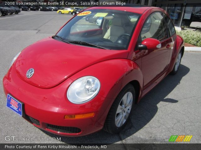 2008 Volkswagen New Beetle SE Coupe in Salsa Red