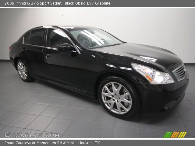 2009 Infiniti G 37 S Sport Sedan in Black Obsidian