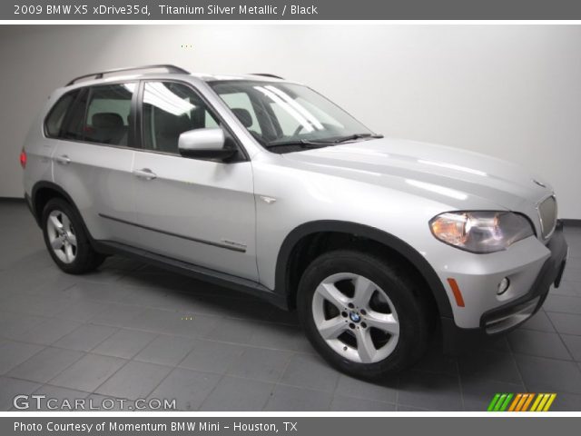 2009 BMW X5 xDrive35d in Titanium Silver Metallic