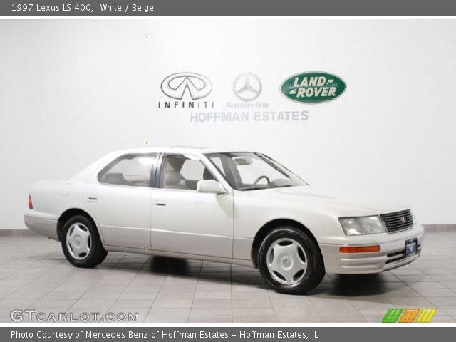 1997 Lexus LS 400 in White