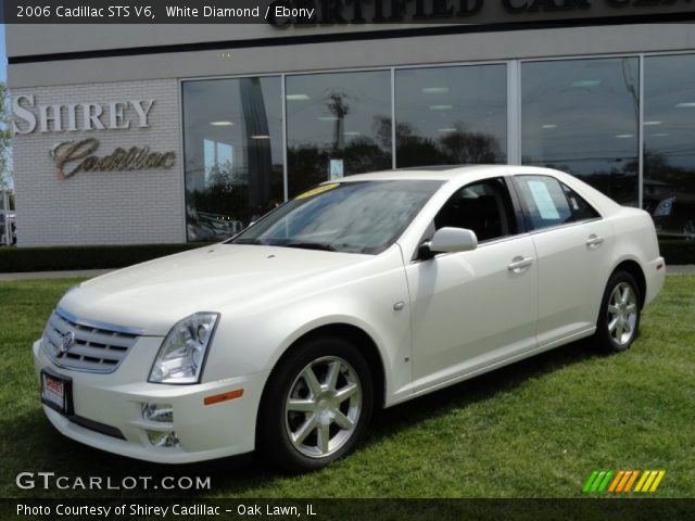 2006 Cadillac STS V6 in White Diamond