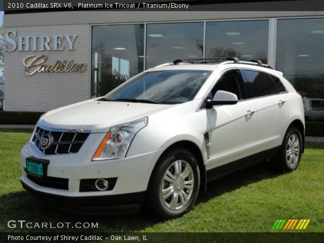 2010 Cadillac SRX V6 in Platinum Ice Tricoat