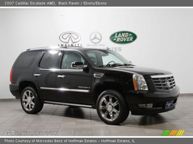 2007 Cadillac Escalade AWD in Black Raven
