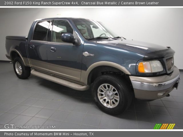 2002 Ford F150 King Ranch SuperCrew 4x4 in Charcoal Blue Metallic