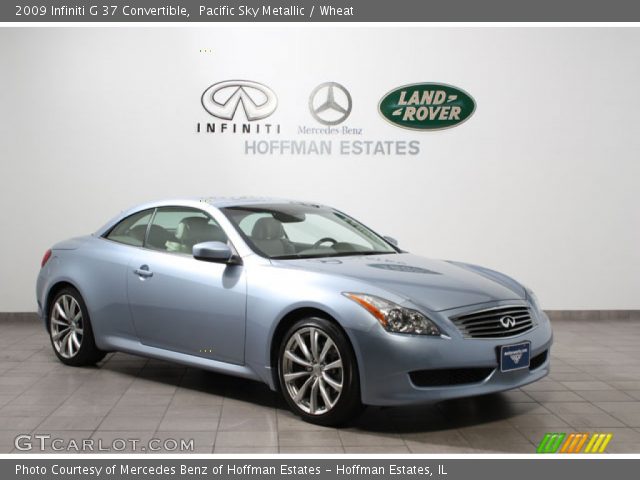 2009 Infiniti G 37 Convertible in Pacific Sky Metallic
