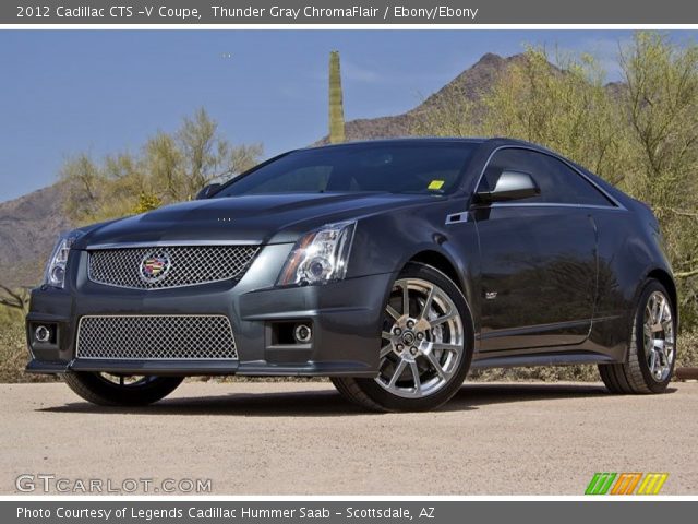 2012 Cadillac CTS -V Coupe in Thunder Gray ChromaFlair