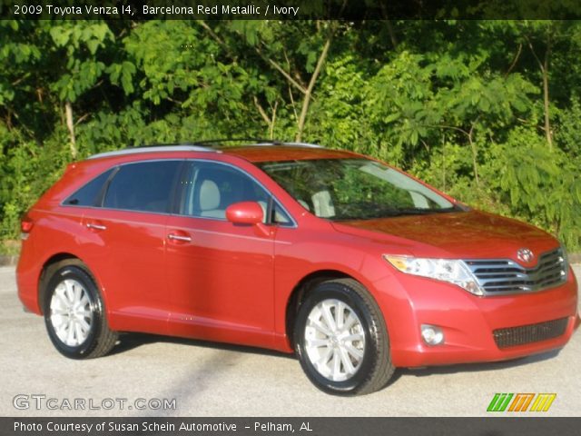 2009 Toyota Venza I4 in Barcelona Red Metallic
