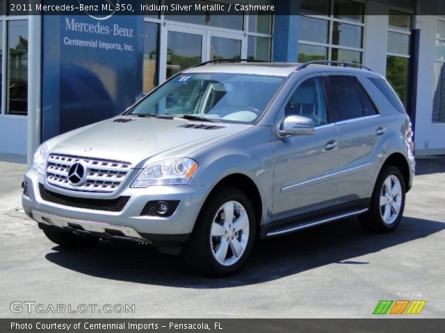 2011 Mercedes-Benz ML 350 in Iridium Silver Metallic