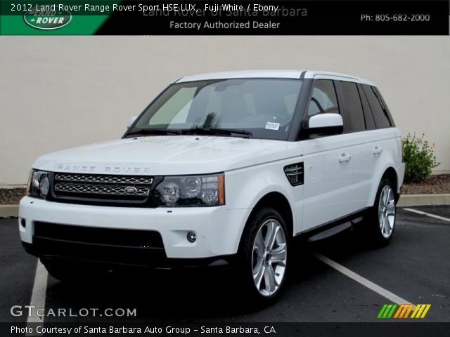2012 Land Rover Range Rover Sport HSE LUX in Fuji White