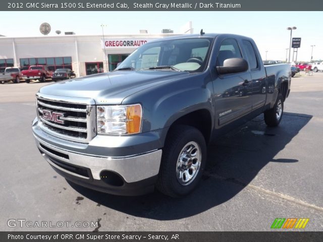 2012 GMC Sierra 1500 SL Extended Cab in Stealth Gray Metallic