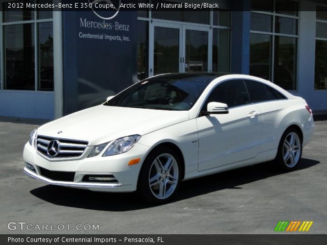 2012 Mercedes-Benz E 350 Coupe in Arctic White