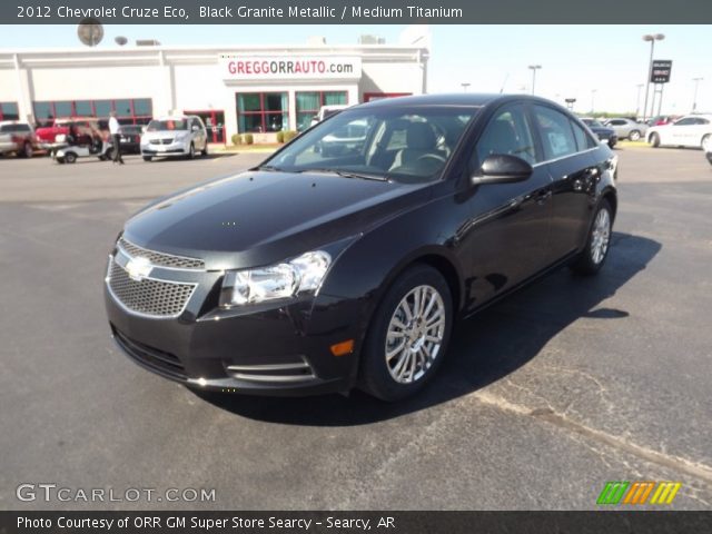 2012 Chevrolet Cruze Eco in Black Granite Metallic