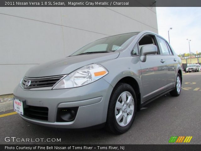 2011 Nissan Versa 1.8 SL Sedan in Magnetic Gray Metallic