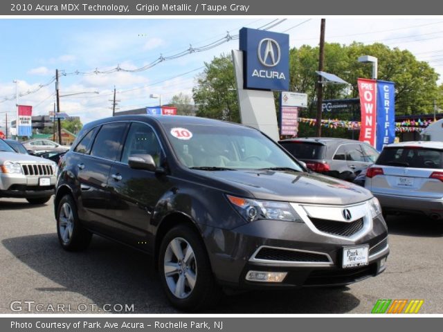 2010 Acura MDX Technology in Grigio Metallic