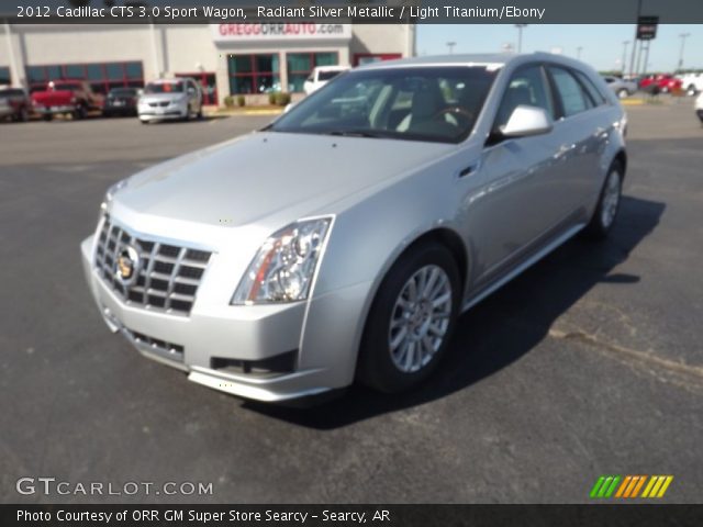 2012 Cadillac CTS 3.0 Sport Wagon in Radiant Silver Metallic