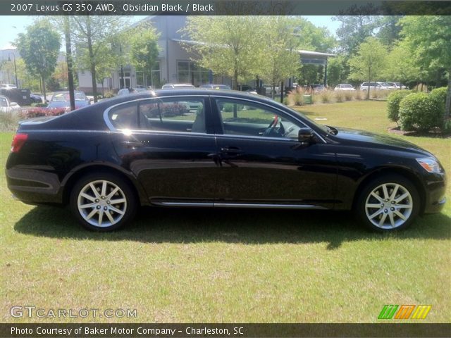 2007 Lexus GS 350 AWD in Obsidian Black