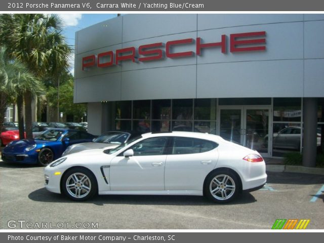 2012 Porsche Panamera V6 in Carrara White