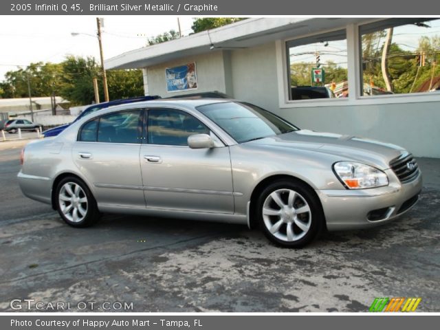 2005 Infiniti Q 45 in Brilliant Silver Metallic