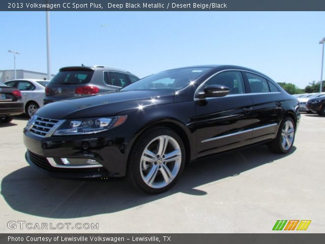 2013 Volkswagen CC Sport Plus in Deep Black Metallic