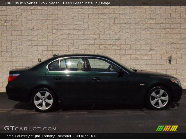 2006 BMW 5 Series 525xi Sedan in Deep Green Metallic