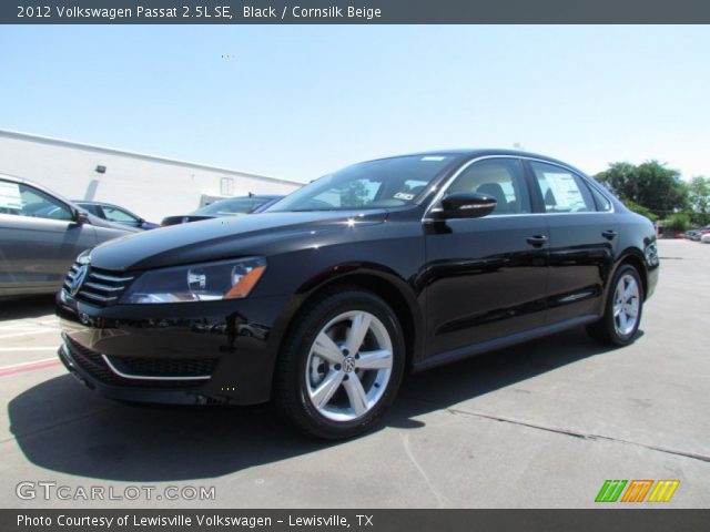 2012 Volkswagen Passat 2.5L SE in Black