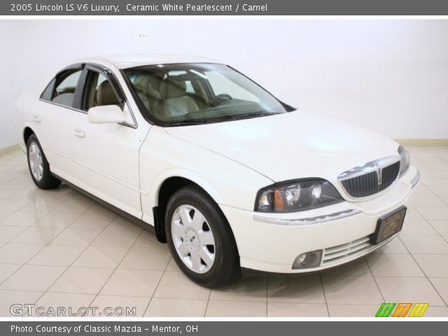2005 Lincoln LS V6 Luxury in Ceramic White Pearlescent