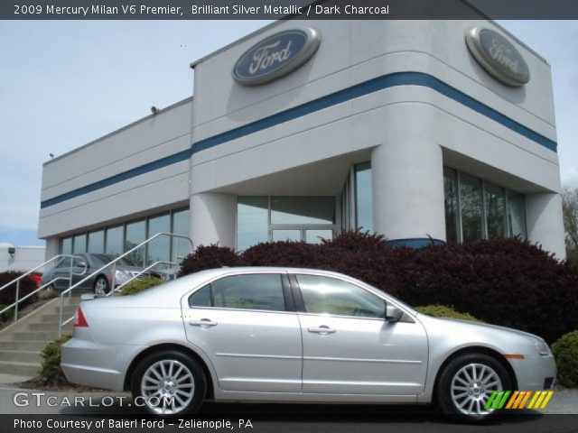 2009 Mercury Milan V6 Premier in Brilliant Silver Metallic